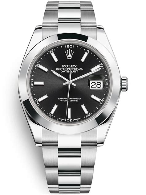 rolex oyster perpetual datejust black|rolex datejust 126300 price.